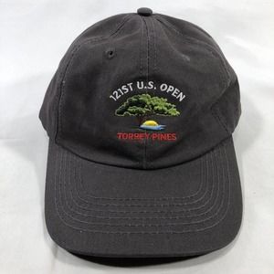 121st US Open Torrey Pines USGA Member Gray Baseball Cap Hat Adjustable Golf OSF